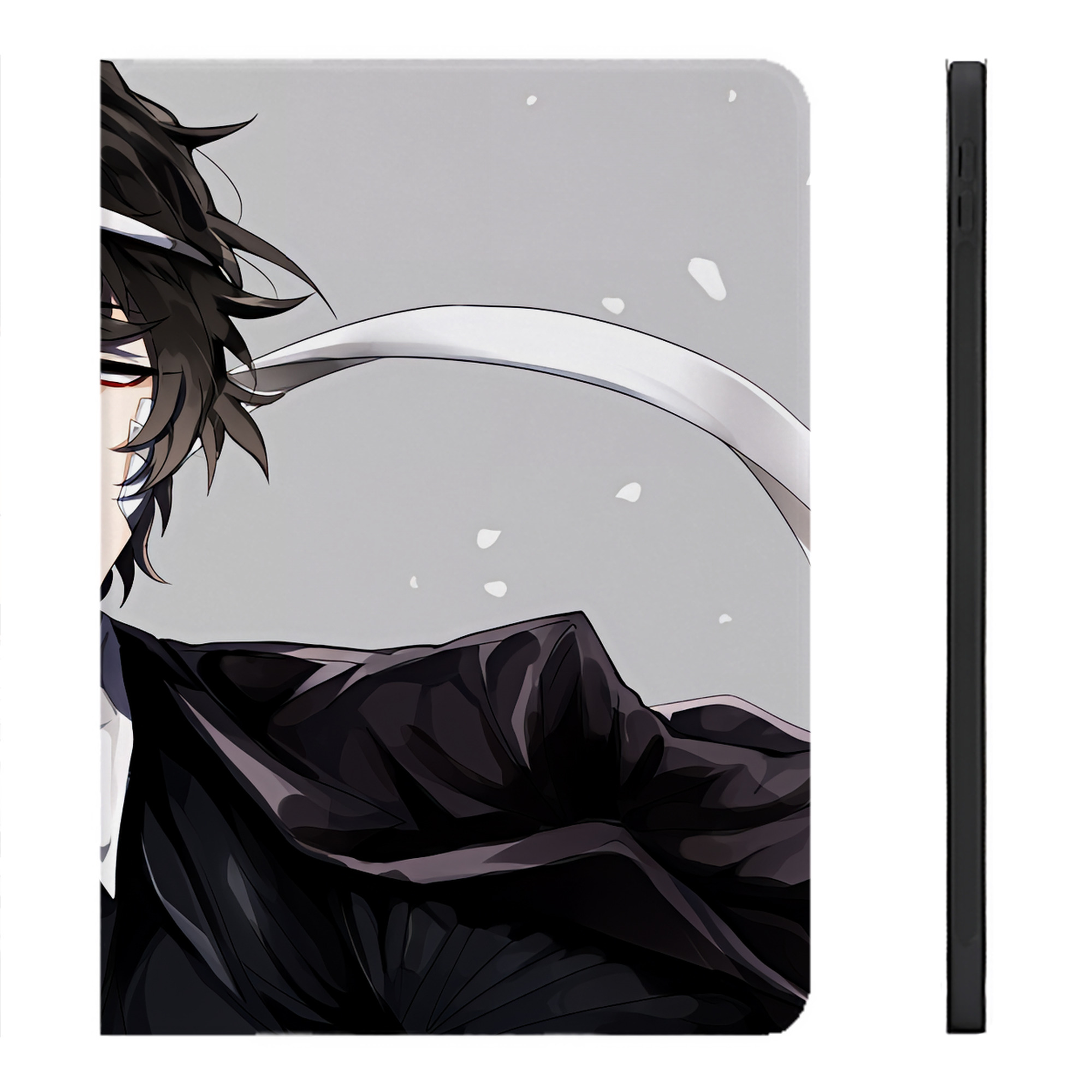 （画像用） 文豪ストレイドッグス Bungo Stray Dogs IPadケース ペンホルダー付き ブックスタイルデザイン